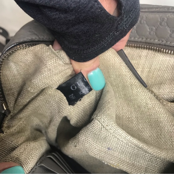 Gucci MicroGuccissima Bree Leather Crossbody - Picture 13 of 14